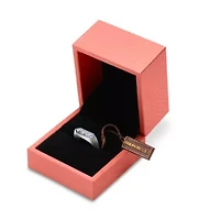 Lab Created Mens Carat Round Shape Grown Diamond Three Stone Ring Sterling Silver