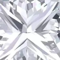 Lab Created Carat Princess Cut Grown Diamond Solitaire Necklace Available Sterling Silver and Yellow Gold