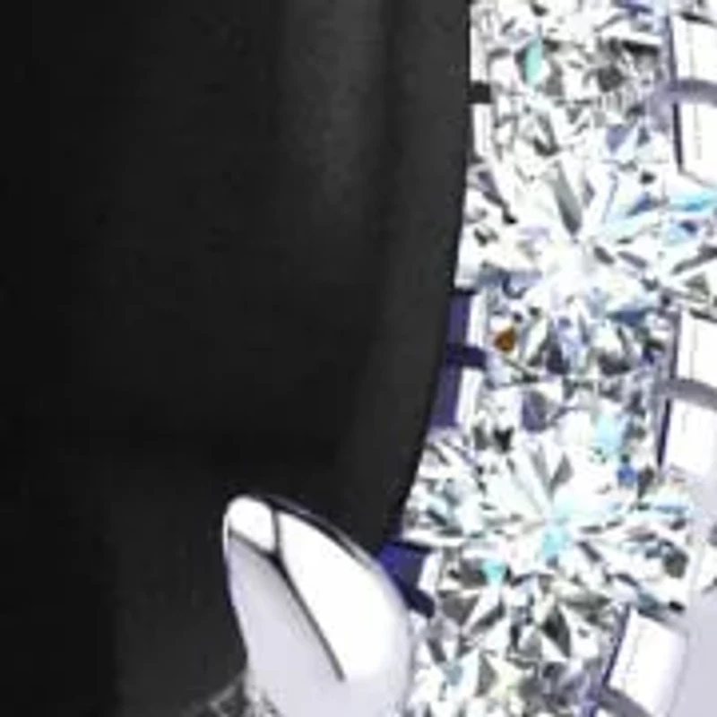 2 Carat Cushion Cut Black Onyx and Halo Diamond Ring Sterling Silver