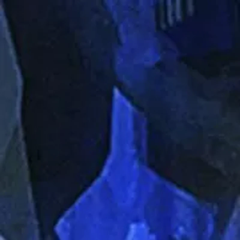 10K White Gold Sapphire and 1/10 ct. t.w. Diamond Pendant Necklace