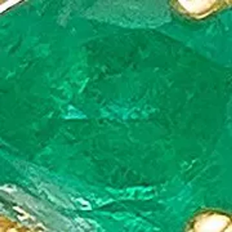 10K Gold Emerald and 1/5 ct. t.w. Diamond Pendant Necklace