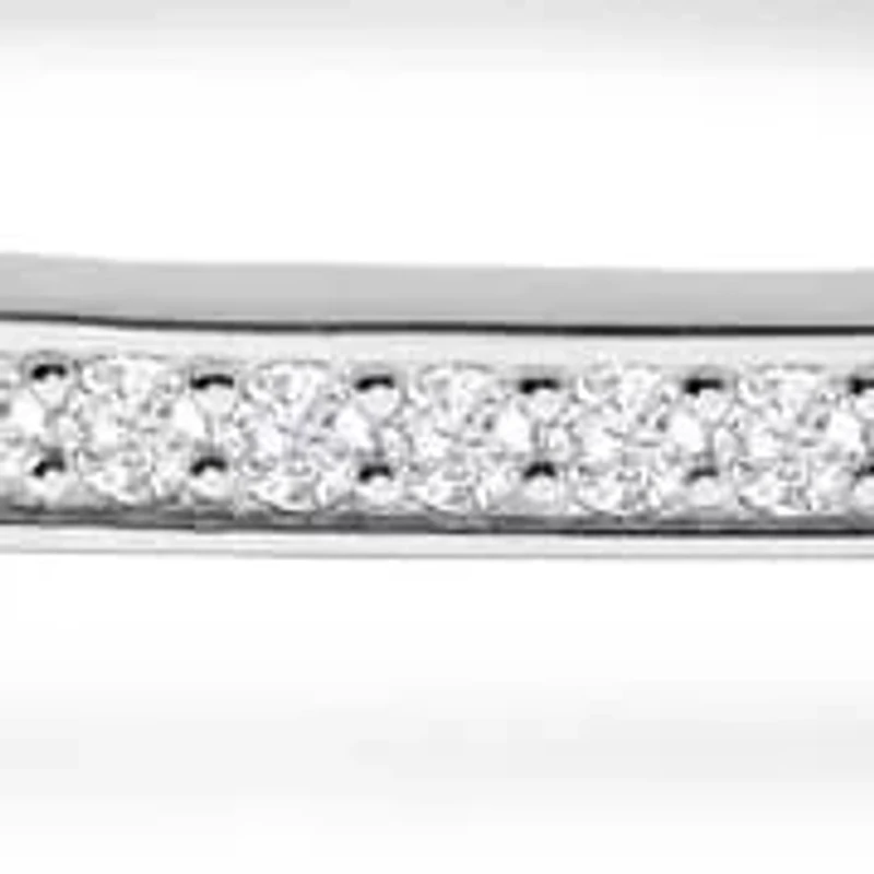Lab Created Mens Emanuele 1/3 Carat Lab Grown Diamond Bracelet In Sterling Silver, 8 Inches