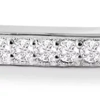 Lab Created Mens Domenico 1/2 Carat Lab Grown Diamond Bracelet In Sterling Silver, 8 Inches