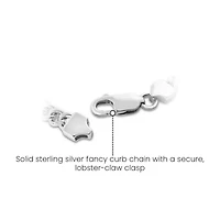 Lab Created Mens Domenico 1/2 Carat Lab Grown Diamond Bracelet In Sterling Silver, 8 Inches