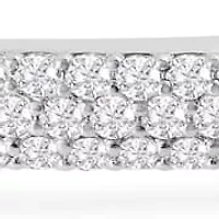 Lab Created Mens Giuseppe 1 1/2 Carat Lab Grown Diamond Bracelet In Sterling Silver, 8 Inches