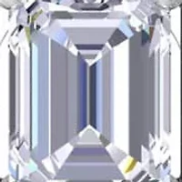 Lab Created 2 1/2 Carat Emerald Cut Lab Grown Diamond Drop Earrings In Sterling Silver