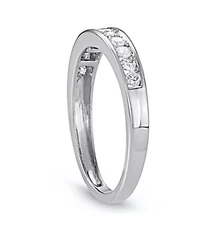 1/4 CTTW Channel Set Diamond Wedding Band 10KW