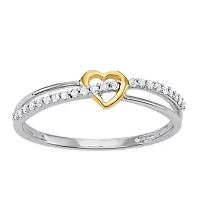 1/10 CTTW HEART BAND 925