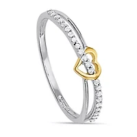 1/10 CTTW HEART BAND 925