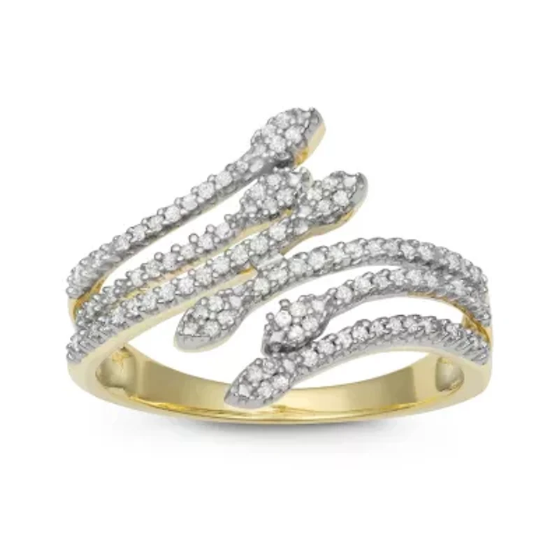1/4 CTTW Diamond Cocktail Ring 10KY
