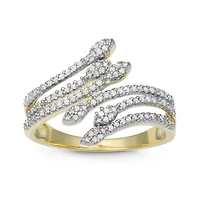 1/4 CTTW Diamond Cocktail Ring 10KY