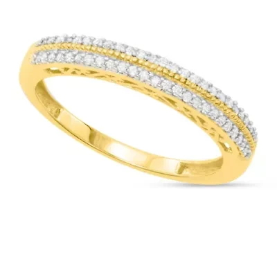 1/5 CTTW Diamond Band 10KY