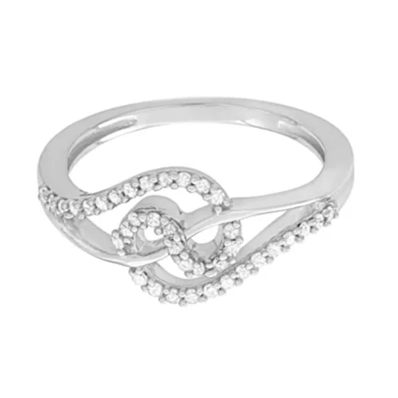 1/5 CTTW Fashion Diamond Ring Sterling Silver