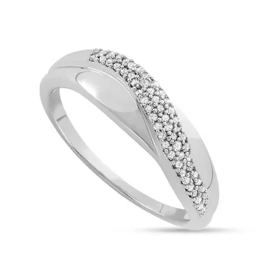 0.16 CTTW White Diamond Band 10KW