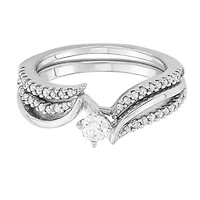 1/2 CTTW 10KW Diamond Bridal Ring