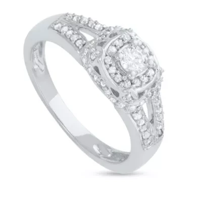 1/2 CTTW Bridal Set 14K Gold