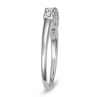 Lab Created 0.50CTTW 3 STONE DIAMOND RING 10KW