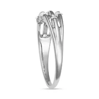 Lab Created 0.25CTTW 7 STONE DIAMOND RING 10KW