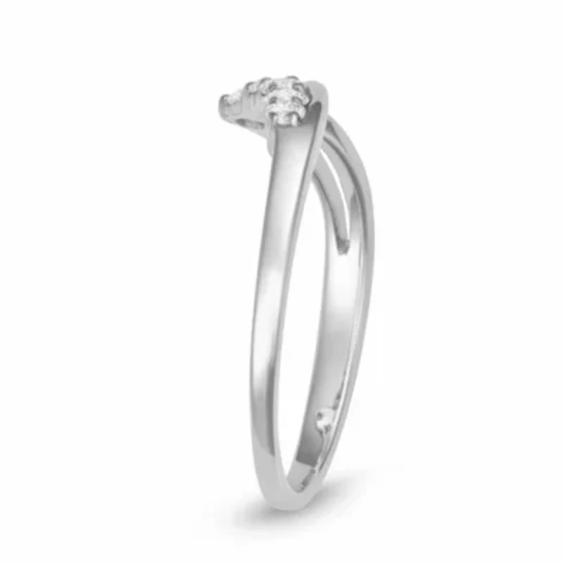 Lab Created 0.25CTTW DIAMOND RING 10KW