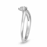 Lab Created 0.25CTTW DIAMOND RING 10KW