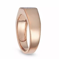 Lab Created 0.25CTTW DIAMOND MENS RING GOS