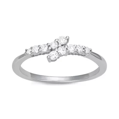 Lab Created 0.25CTTW DIAMOND RING 10KW