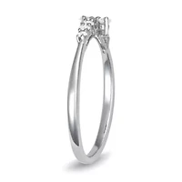 Lab Created 0.25CTTW DIAMOND RING 10KW