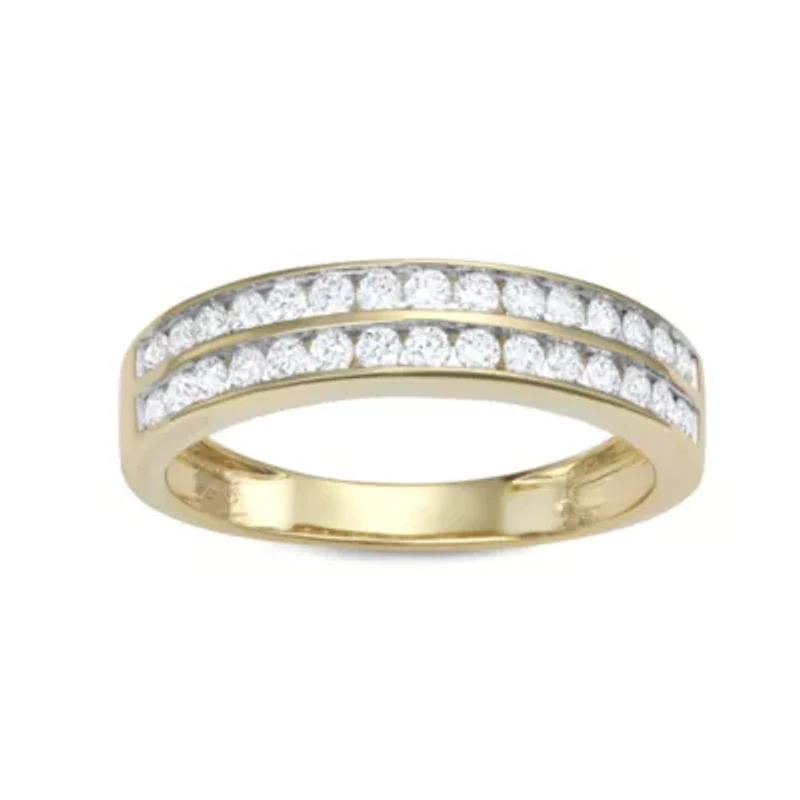 Lab Created 0.50 CTTW DIAMOND BAND 10KY