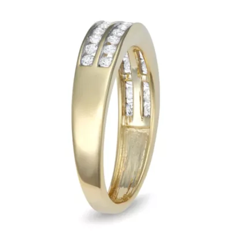 Lab Created 0.50 CTTW DIAMOND BAND 10KY