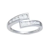 Lab Created 0.50CTTW DIAMOND RING 10KW