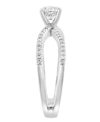Diamond Ring in 14K White Gold