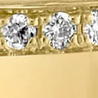 Diamond Earrings in 14K Yellow Gold