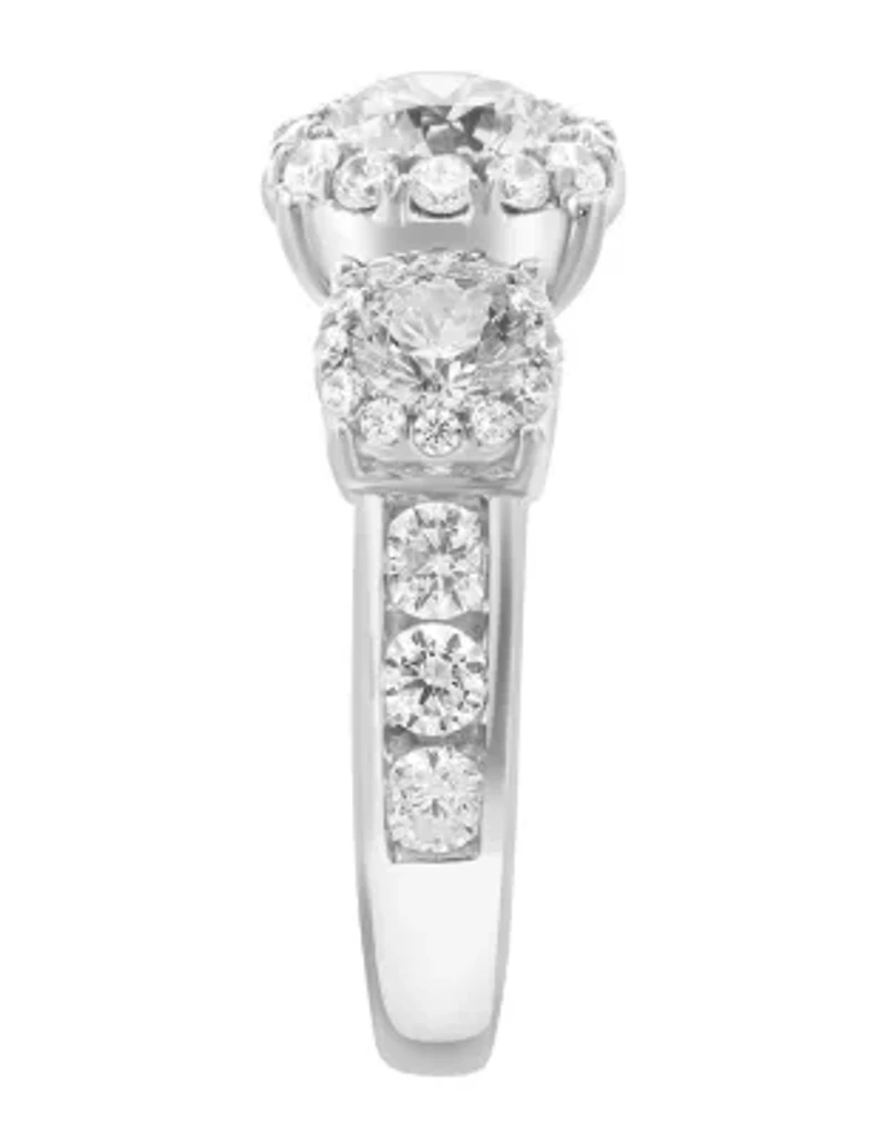 Lab Created Lab Diamond Ring in 14K White Gold