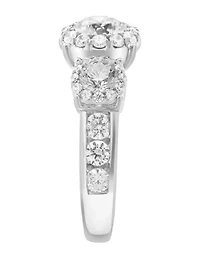 Lab Created Lab Diamond Ring in 14K White Gold