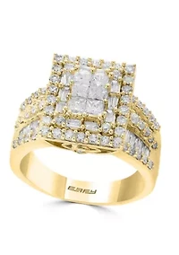 Diamond Ring in 14K Yellow Gold