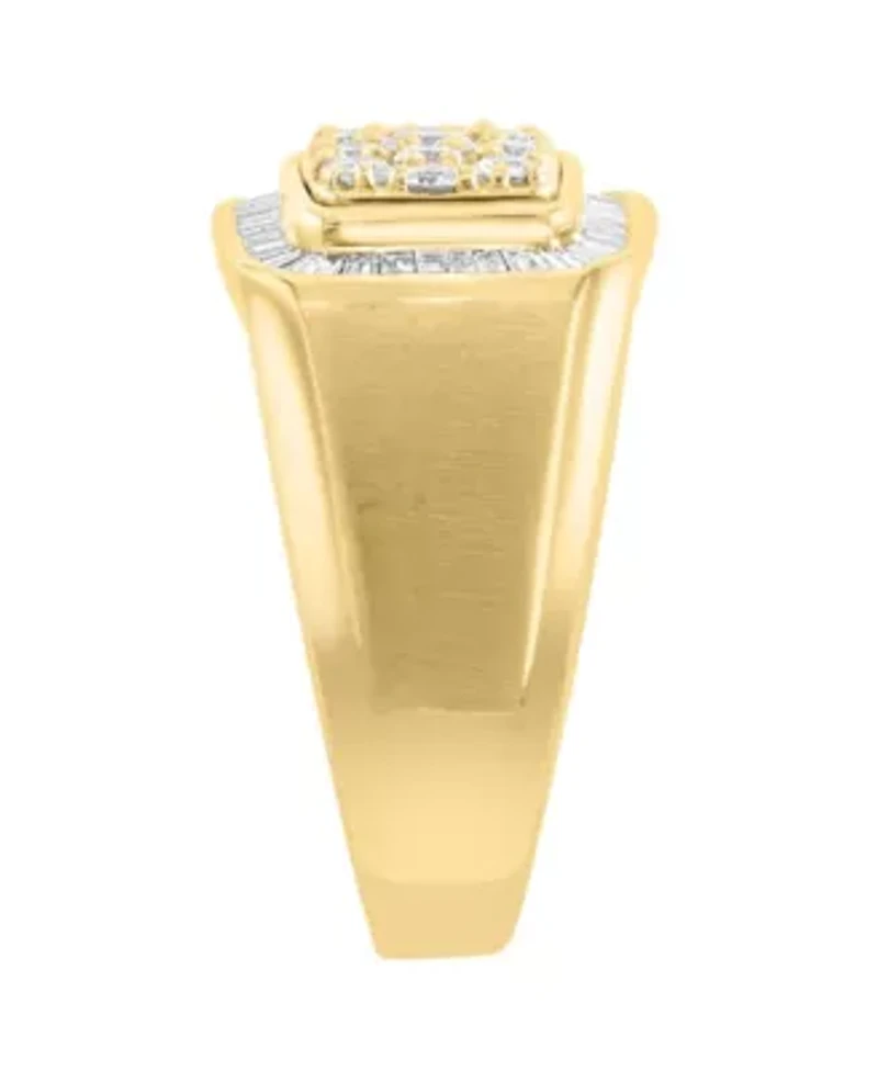 Diamond Ring In 10K Yellow Gold