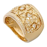 Diamond Ring in 14K Yellow Gold