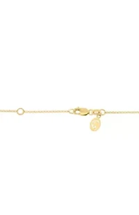 Diamond Pendant in 14K Yellow Gold