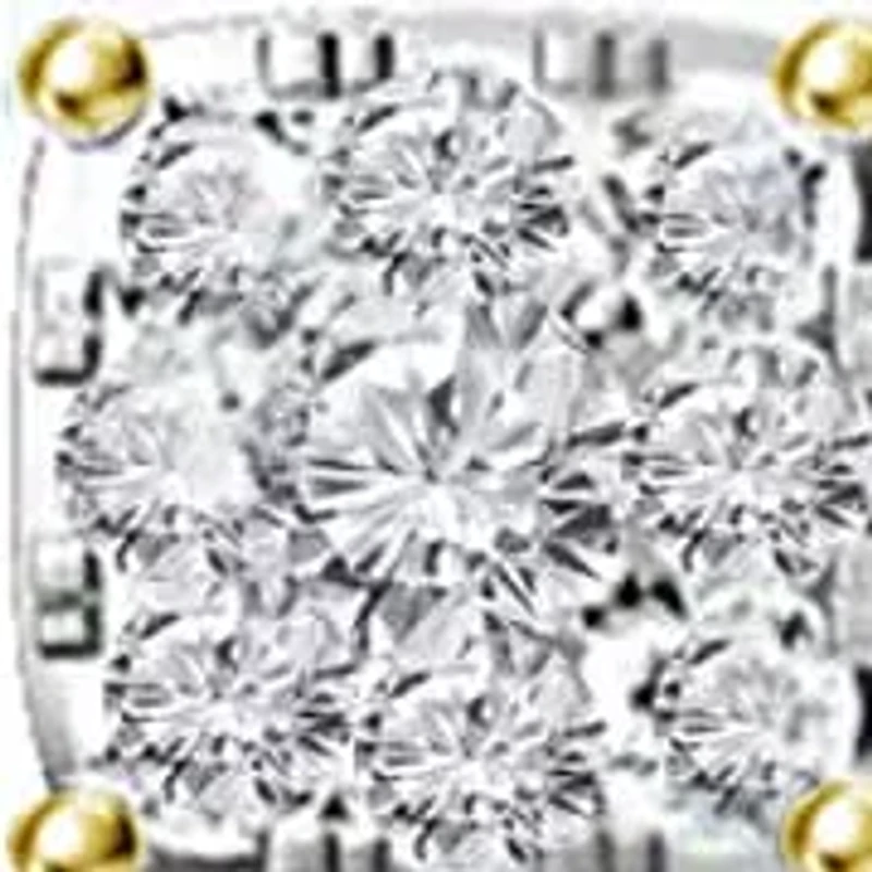 Ctw Diamond Earring in 14k Yellow gold