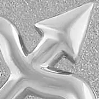 1/3CTW DIA SAGITARIUS PENDANT IN STERLING SILVER