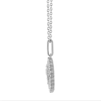 1/3CTW DIA SCORPIO PENDANT IN STERLING SILVER