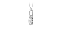 1/2 Carat tw Diamond Necklace set in Sterling Silver 18 Inches