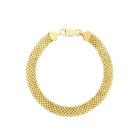 14k Gold 4.7mm Bismark Chain Bracelet