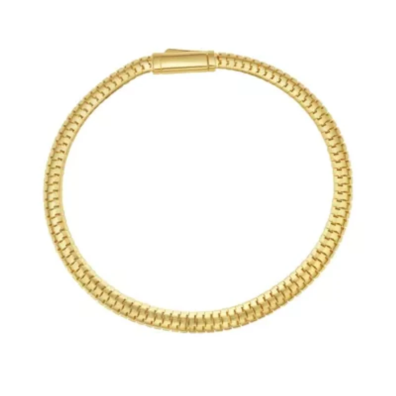14k Gold THICK 4.5mm Snake Chain Bracelet