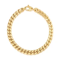 14k Gold THICK 6mm Miami Cuban Curb Chain Bracelet