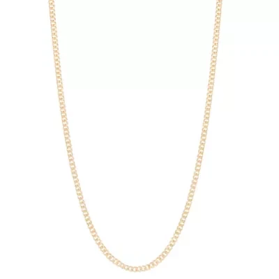 Gold-Filled 4.2mm Curb Necklace