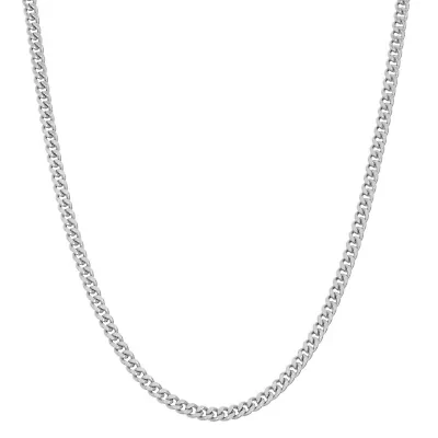 14K Gold Over Silver Adjustable Curb Chain