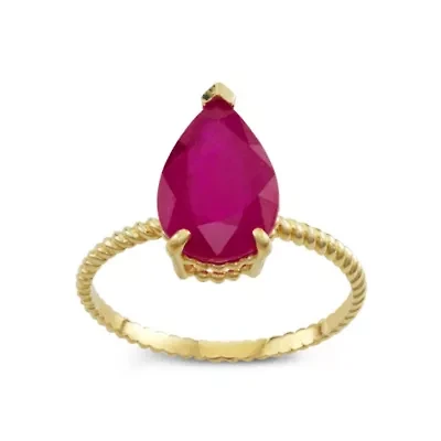 10K Gold Ruby Ring