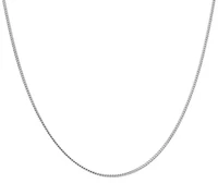 Sterling Silver 2.05mm Curb Chain Necklace
