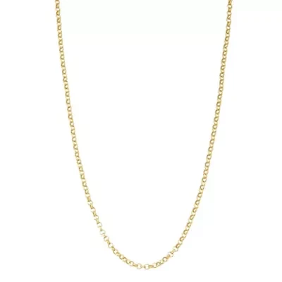 Sterling Silver 1.9mm Rolo Chain Necklace